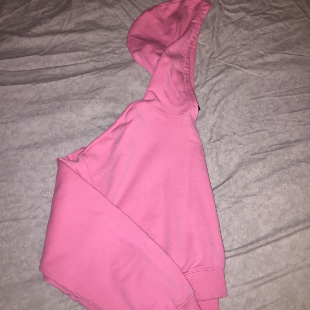Bubblegum cropped hoodie
